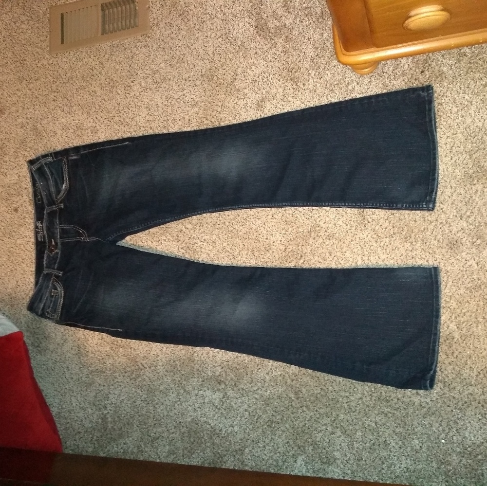 Silver jeans